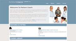 Desktop Screenshot of patientcoach.com